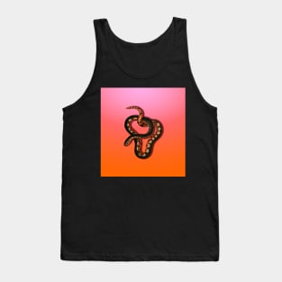 Colorful entangled snake Tank Top